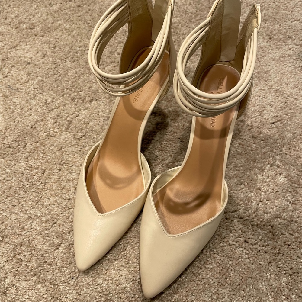 White Heels for Wedding, Bridal Shower, or Bachelorette Heels